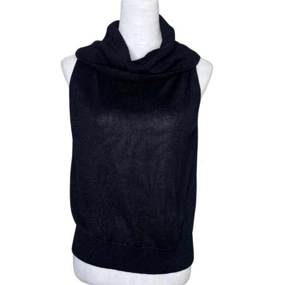 Liz Claiborne Sweaters - Liz Claiborne Silk Cowl Neck Sleeveless Pullover Sweater XL